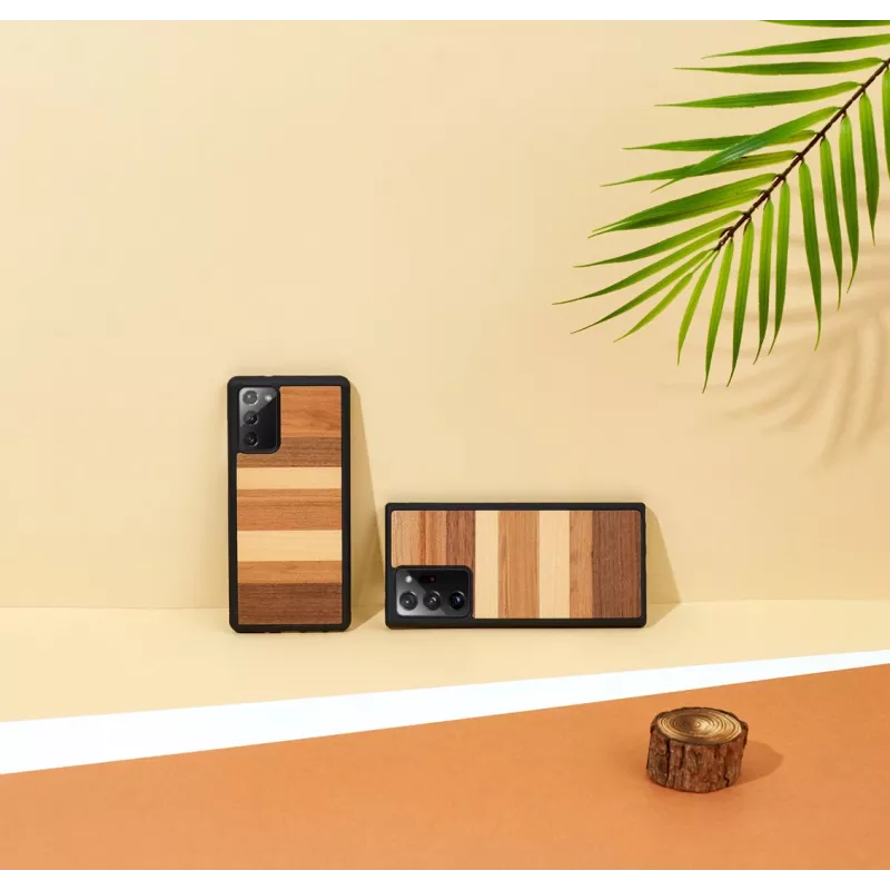 Suojakotelo Samsung Galaxy Note 20 Man and Wood — musta