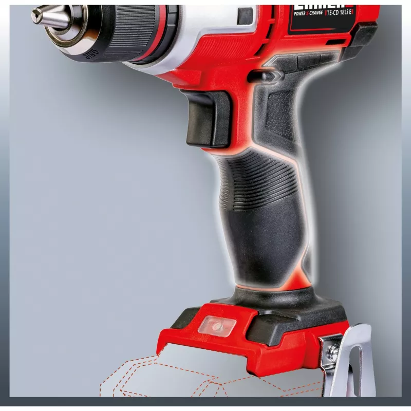 Einhell TE-CD 18 Li E-Solo, 1,14 kg, musta, punainen