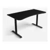 Arozzi Arena Medium pelipöytä ARENA-MEDIUM-PBK, 140 x 75,5 cm, koko pinnan peittävä mikrokuituhiirimatto, Pure Black
