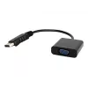 Adapteri DisplayPort-VGA musta