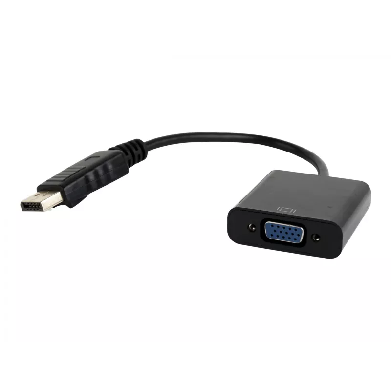 Adapteri DisplayPort-VGA musta