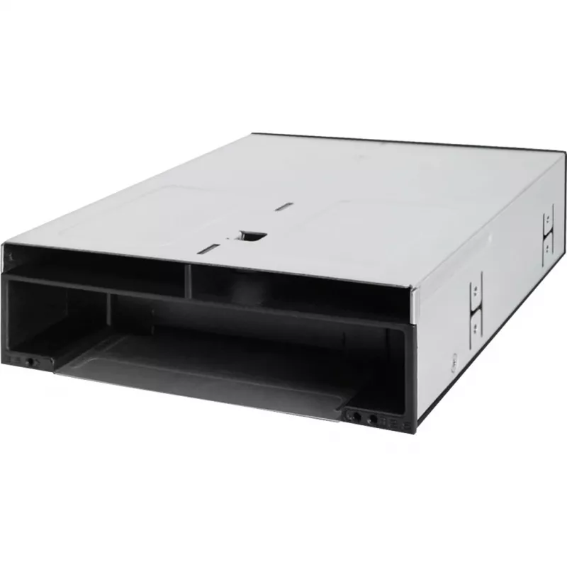 ICY DOCK flexiDOCK MB095SP-B - kotelo tallennusasemille - 2.5, 3.5 (6,4 cm, 8,9 cm) - musta, hopea (MB095SP-B)