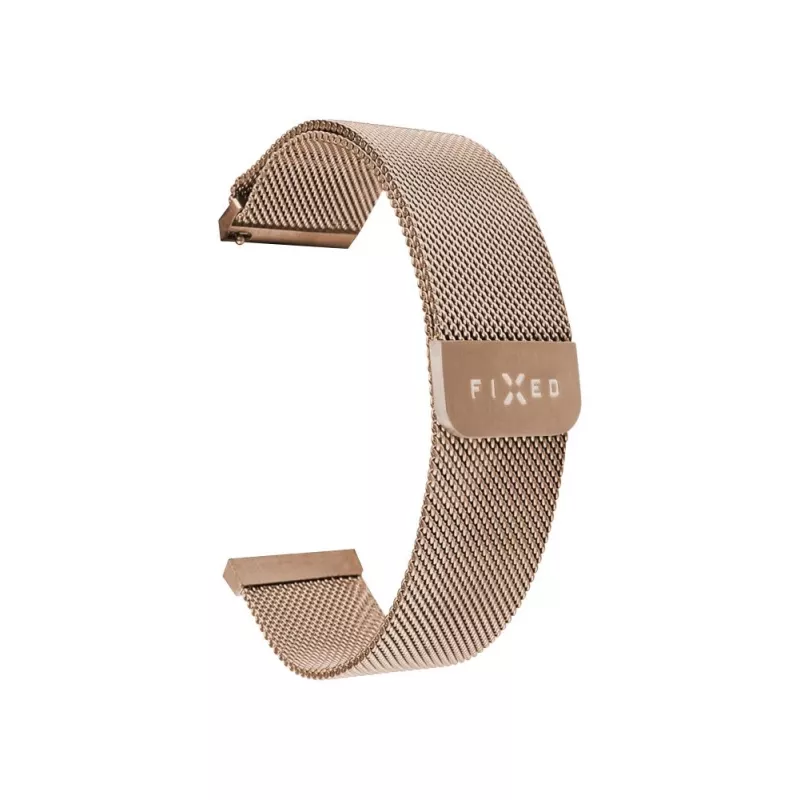Kelloranneke FIXED Mesh Strap Fixed 18mm ruostumaton teräs pikavaihto kulta