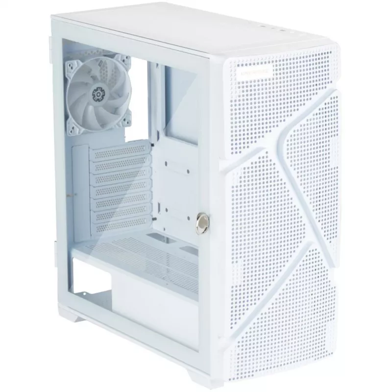 Enermax MarbleShell MS31 ARGB valkoinen karkaistu lasi (ECA-MS31-WW-ARGB)