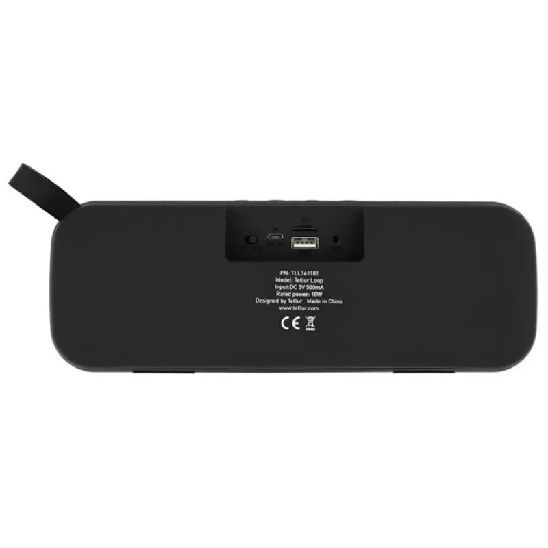 Kannettava kaiutin Tellur Bluetooth-kaiutin Loop 10W musta