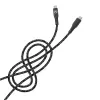 USB Type-C–Type-C-datakaapeli Tellur TLL155471, 1 m, 3 A, 60 W PD, nylonpunos, musta
