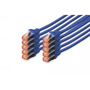 Digitus DK-1644-010-B-10 Ethernet-verkkokaapeli sininen