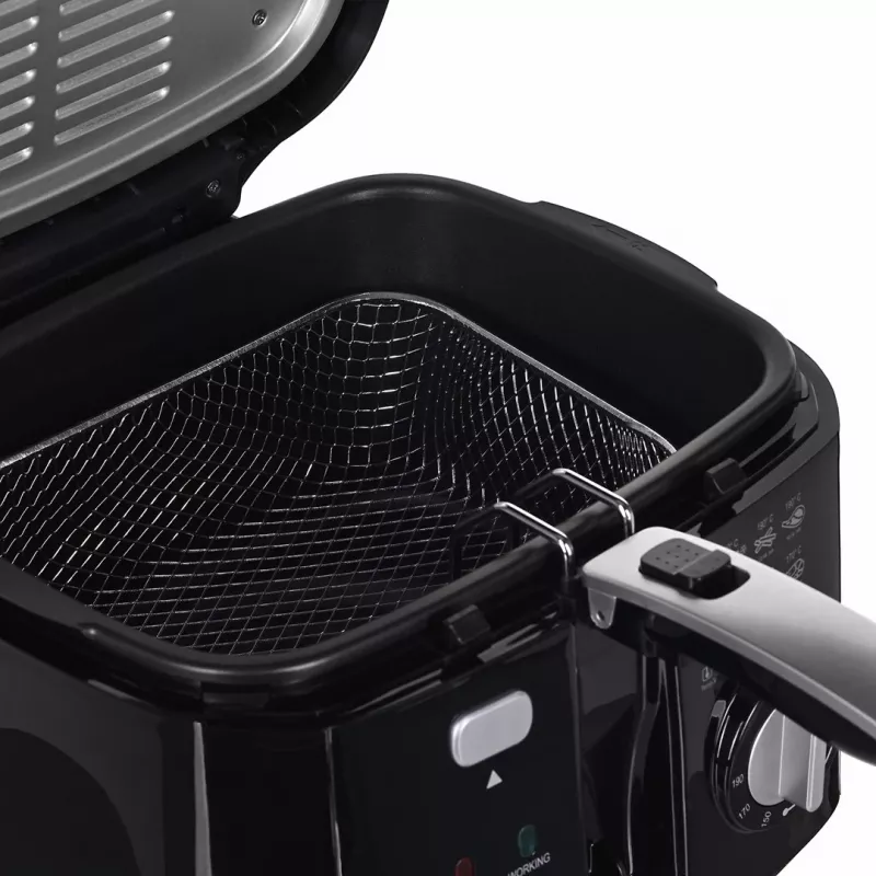 Friteerauskeitin Mesko Home MS 4908 Single 2,5 L 1800 W musta harmaa