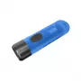 Avaimenperä-taskulamppu Nitecore TIKI GITD BLUE — harmaa, USB-ladattava, 1 lm, 55 mm, 12 g, IP66, iskunkestävä