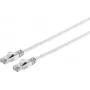 Verkkokaapeli ShiverPeaks 75512-SLW CAT7 U/FTP litteä RJ45 – suojattu litteä Ethernet-kaapeli