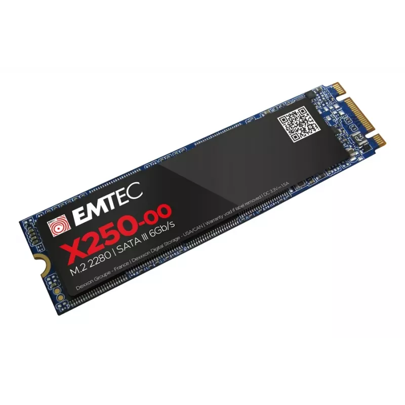SSD-asema Emtec X250 2 TB M.2 Serial ATA III 3D NAND