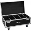 Flightcase Roadinger PLL-384 4 LED-valaisimelle, tukeva rakenne