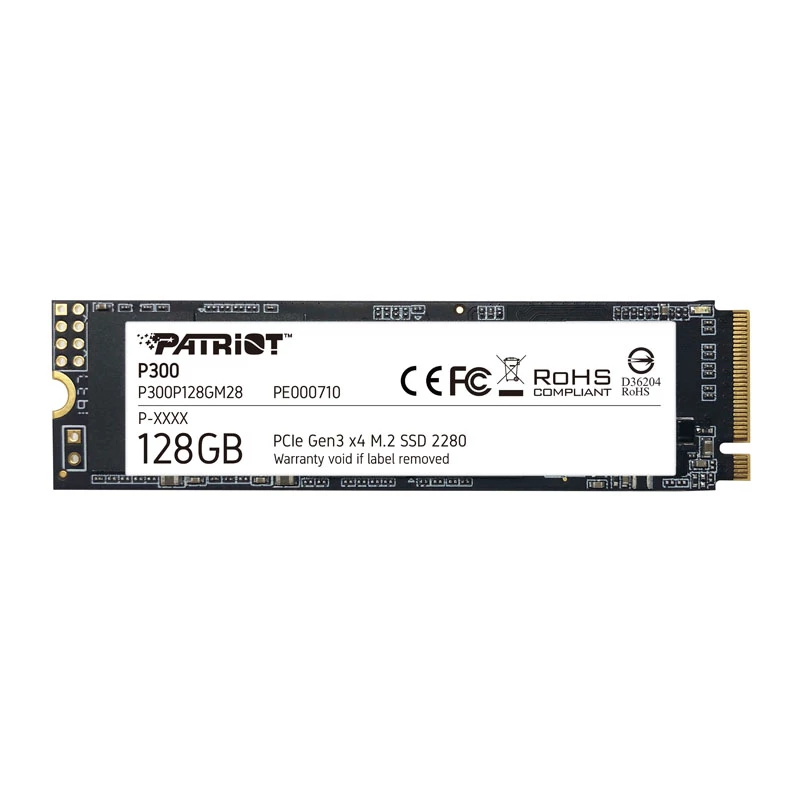 Patriot Memory P300P128GM28 sisäinen SSD-asema M.2 128 GB PCI Express NVMe