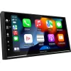 Kenwood DMX7722DABS 2 DIN auton multimediasoitin, 6,8 tuuman kosketusnäyttö, DAB+, langaton CarPlay ja Android Auto, Wi-Fi, Bluetooth, 4x50 W, musta