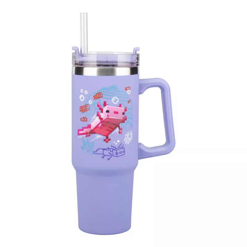 Paladone Minecraft violetti eristetty muki pillillä, 900 ml