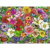 Ravensburger Feel Well & Puzzle - Blumenfenster, 100 palaa, taktiilisia elementtejä