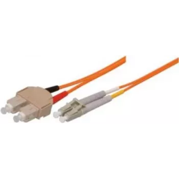 Tecline exertis Connect - verkkokaapeli - SC Multimode (M) - LC Multimode (M) - 15 m - kuitu - 50/125 mikrometriä - OM2 - oranssi (85615)