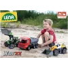 Auto Lena WORXX 04610EC harmaa punainen suositeltu ikä 3 vuotta
