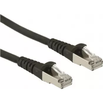 Roline - verkkokaapeli - RJ-45 (uros) - RJ-45 (uros) - 1,5 m - SFTP - CAT 6a - musta
