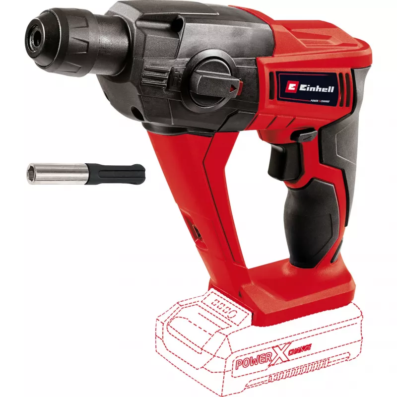 Akkuporavasara EINHELL Power X-Change TE‑HD 18 Li, 18V, Li‑Ion 4,0 Ah Plus, pora- ja talttasarjalla