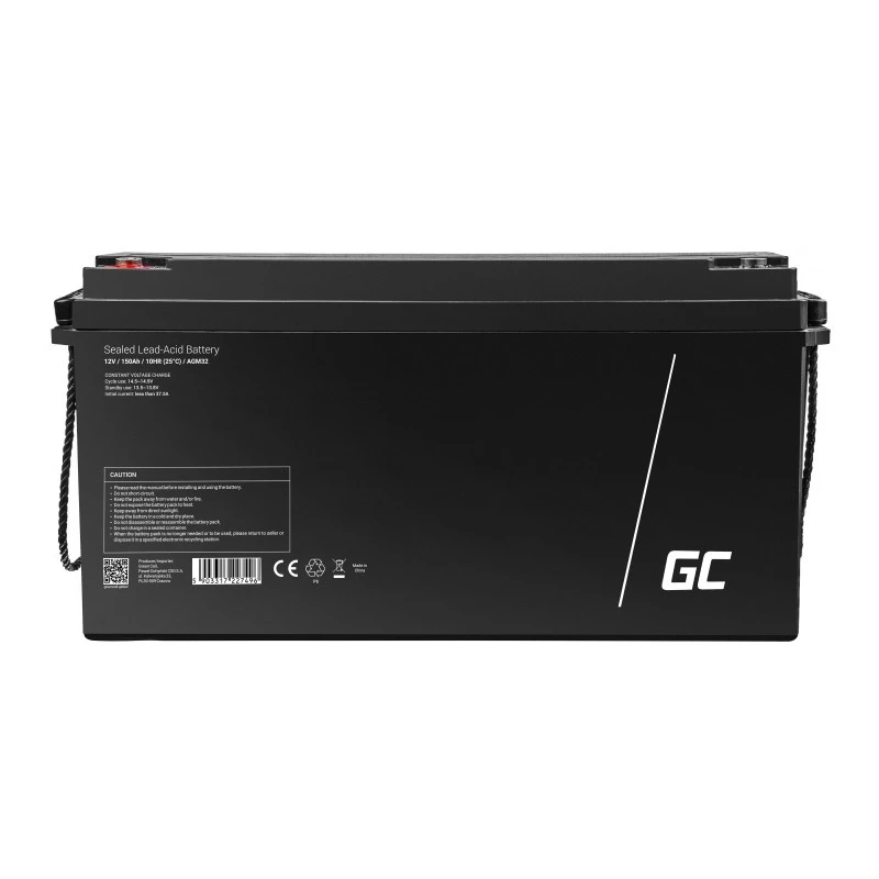 AGM-akku Green Cell AGM32 12V 150Ah suljettu lyijyakku