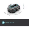Gardena smart SILENO free -robottiruohonleikkuri enimmäisala 1200 m² leikkuuleveys 16 cm