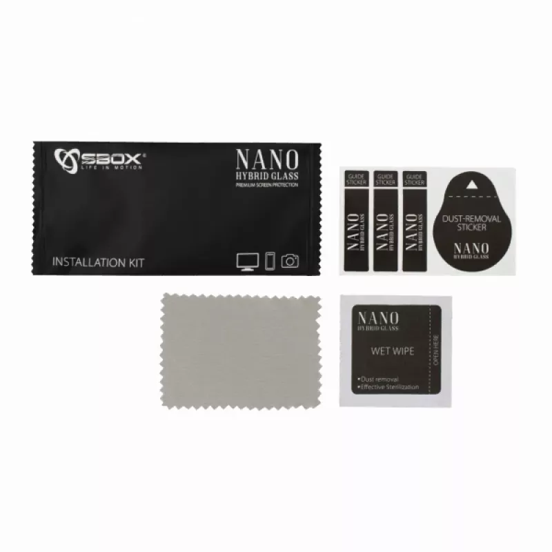 Sbox NANO HYBRID GLASS 9H / KAMERA XIAOMI REDMI NOTE 10