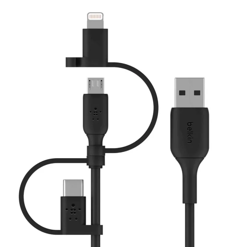 Belkin universaalikaapeli Lightning/Micro/USB-C