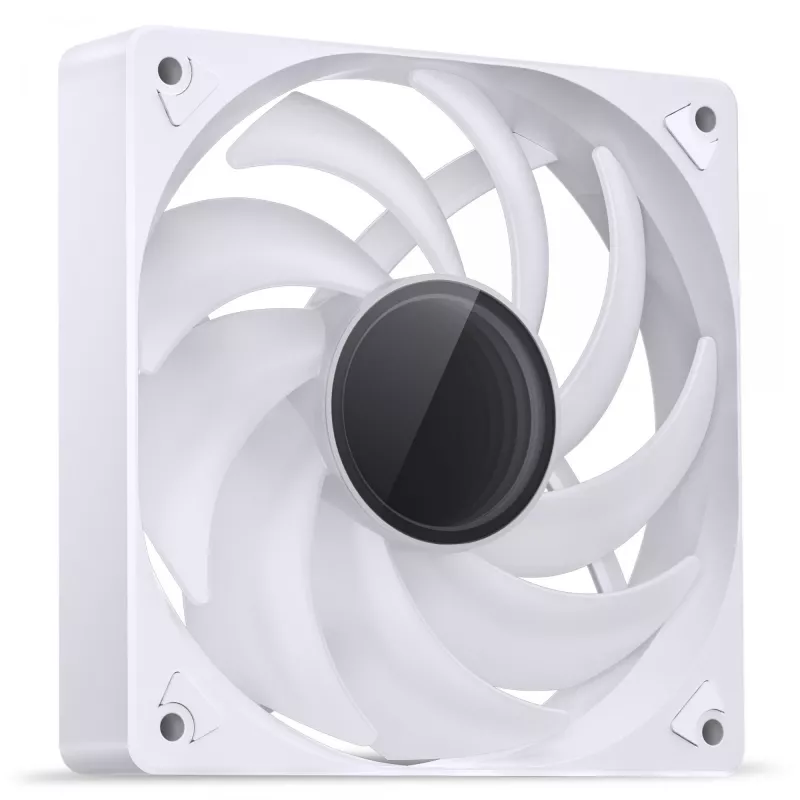 Jonsbo SL-120W kotelotuuletin 120 mm, PWM, ARGB 5 V 3-pin, 59,45 CFM, valkoinen