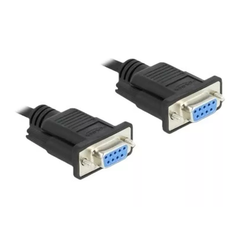 Sarjakaapeli RS-232 DeLOCK 87308 0,5 m naaras-naaras