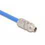 Johdinliitin DeLOCK 86032 M12 LSA 2 cm hopea