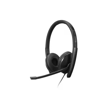 Lenovo 4XD1P83425 kuulokkeet/headset johdollinen pääpanta puhelut/musiikki USB Type-A musta