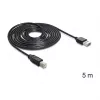 USB-kaapeli DeLOCK 85553 USB 2.0 5 m USB A USB B musta