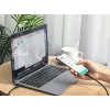 AUKEY CB-SCC241 USB-C Power Delivery PD 240W 5A 20V 1m nylon musta - D