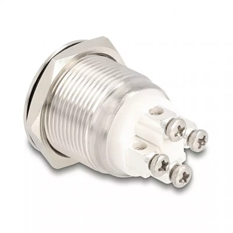 Painonappipaneeli DeLOCK 20979 hopea 230V 3A
