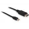 Delock - DisplayPort-kaapeli - Mini DisplayPort (uros) - DisplayPort (uros) - 3 m (82699)