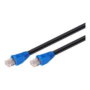 Goobay Cat 6 U/UTP 40 m verkkokaapeli (UTP) - musta (40 m, RJ-45, RJ45, CAT6 U/UTP patchkaapeli (UTP), musta)