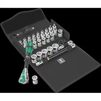 Wera 05003536001 8100 SB All-in Zyklop Speed räikkäsarja, 3/8 inch, 35 kpl