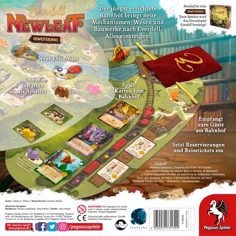 Everdell: Newleaf, lautapelin lisäosa