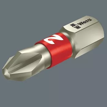 Wera ruuvauskärkisarja 30-osainen BC Stainless/30 Bit-Check Phillips Phillips, Phillips Pozidriv, TORX, kuusiokolo (05071109001)