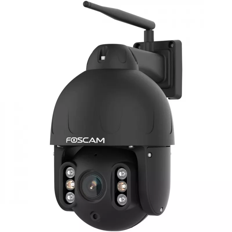 Foscam SD8P ulkokäyttöön tarkoitettu kääntyvä Wi-Fi-kamera, 8 MP (3840x2160), musta