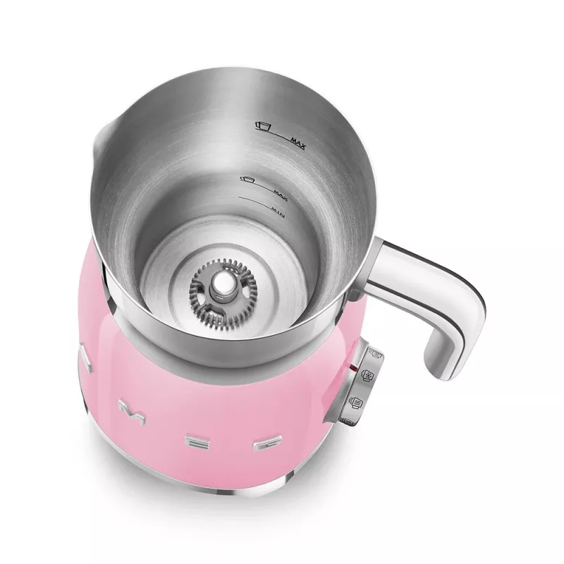 Automaattinen maidonvaahdotin Smeg MFF11PKEU Rose Stainless steel 500W