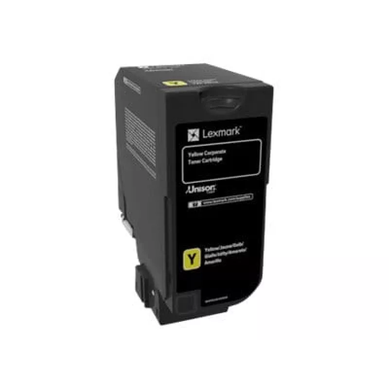 Lexmark 74C20YE Corporate-värikasetti malleihin CS720/CS725/CX725, keltainen, 3000 sivua