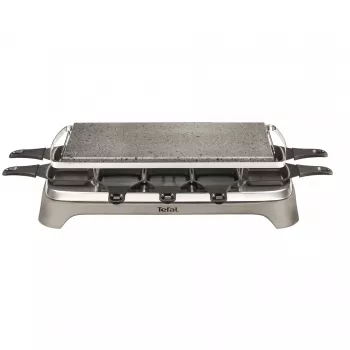 Tefal PR457B raclette-grilli 10 henkilölle 1350 W harmaa