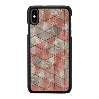 iKins suojakotelo iPhone XS Max — salmiakkikuvio, musta