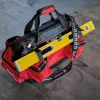 Einhell 4540036 E-Case Bag järjestelmätyökalulaukku, polyesteri, 30 kg kuormitus, musta/punainen