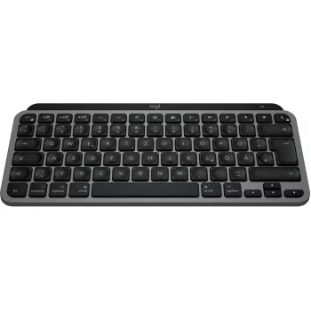 Näppäimistö Logitech MX Keys Mini Macille QWERTZ saksa musta harmaa