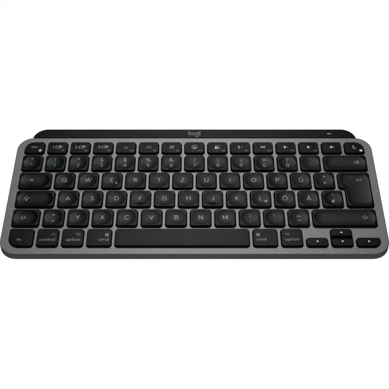 Näppäimistö Logitech MX Keys Mini Macille QWERTZ saksa musta harmaa