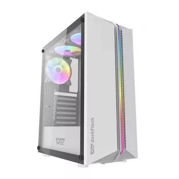 PC-kotelo darkFlash DK151 Midi Tower valkoinen