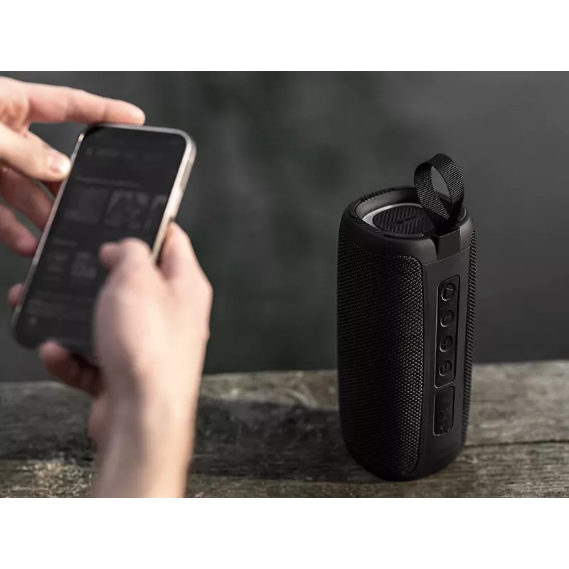 Kannettava Bluetooth-kaiutin TRACER Supervox musta TRAGLO47686 — langaton ääni, kompakti muotoilu